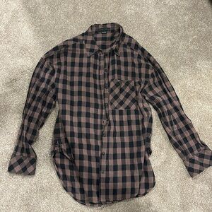 Sanctuary over sized button up